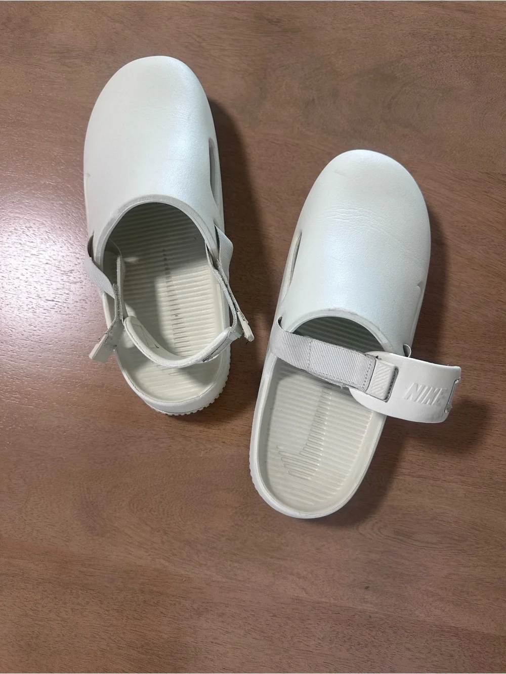 Nike Calm Mule Slip-On Clogs Sea Glass with Adjustable Strap Sz M11